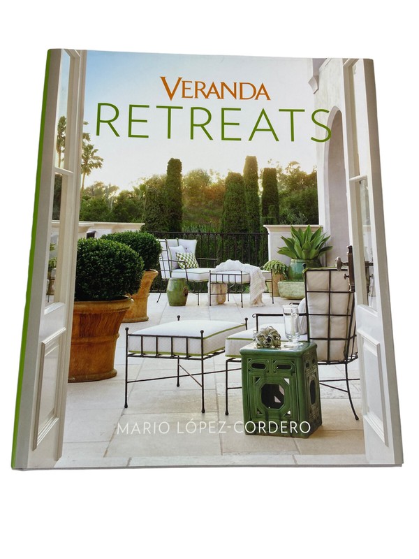 Veranda Retreats by Mario Lopez-Cordero (HC, 2016) DJ Interior Design Art Decor