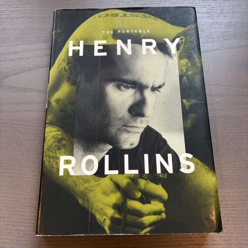 Portable Henry Rollins by Henry Rollins (1998, Trade Paperback) Rock Black Flag