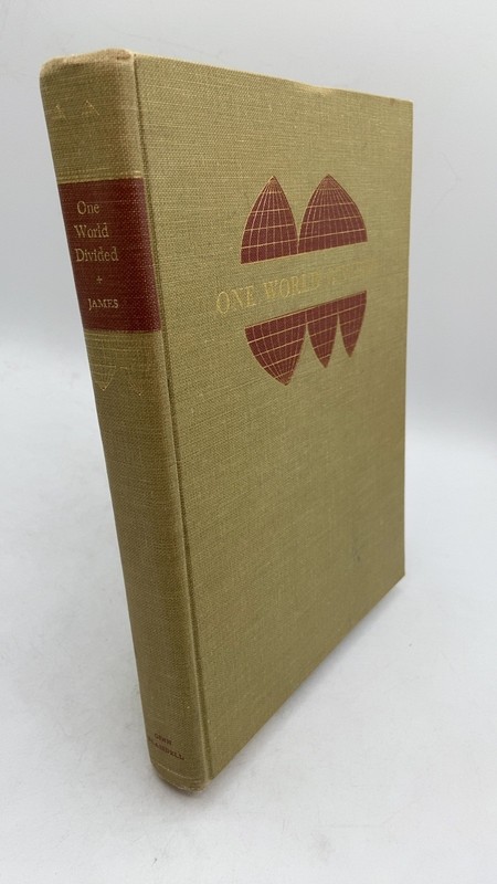 One World Divided Preston E. James Hardcover 1964