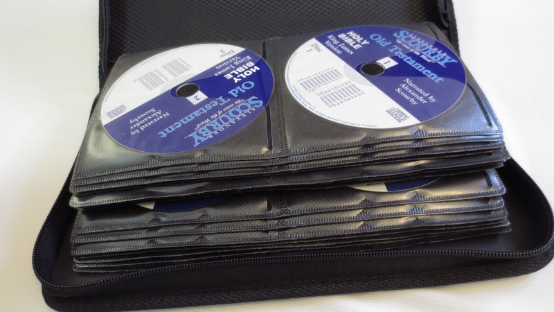 SCOURBY Old+New Testament Bible 60 CD audio disc set KJV King James Version nice