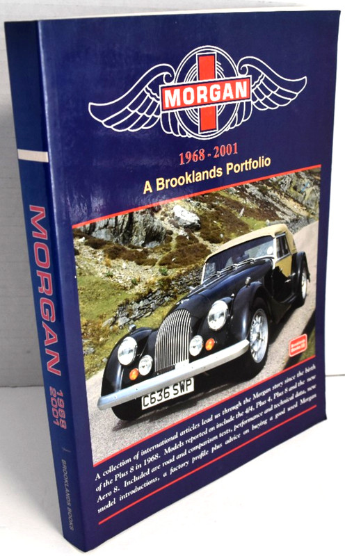 MORGAN: 1968-2001 A Brooklands Portfolio Softbound 320 Pages *VERY GOOD*