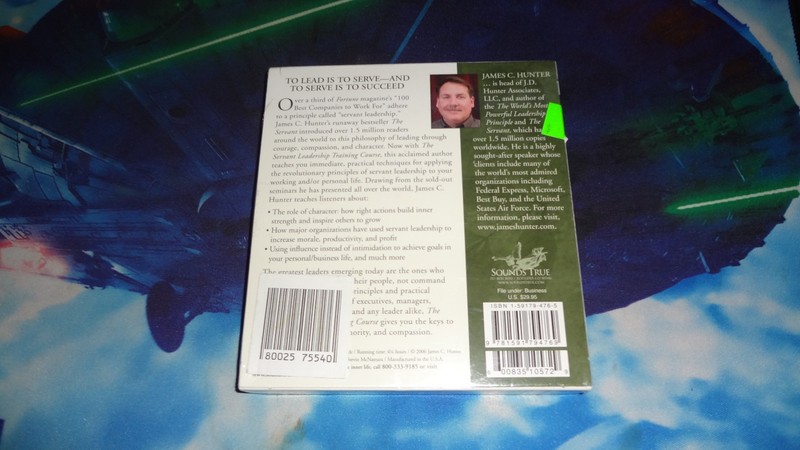 The Servant Leadership Training Course (4 Disc Set, James C Hunter) BRAND New gallery