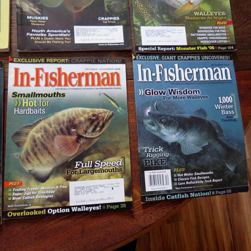Lot of 1 In- Fisherman Magazines Fishing 1992-3 1993-2 2000-1 2003-1 2006-4 gallery
