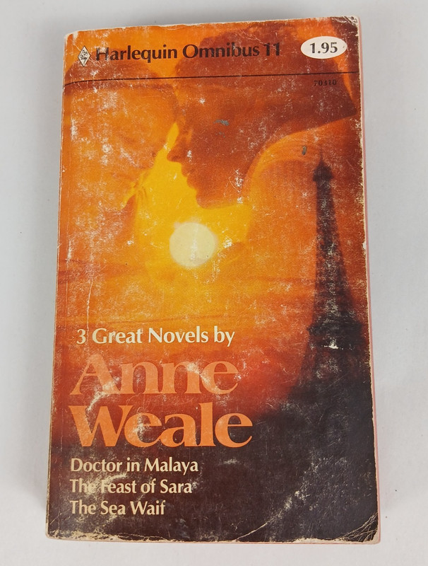 Harlequin Omnibus 11 by Anne Weale 3 Novels In One 1976 Paperback