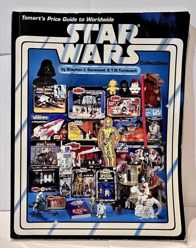 Tomart’s Price Guide to Worldwide Star Wars Collectibles 1st print 1994 VTG Book