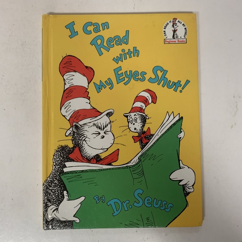 Beginner Books(R) Ser.: I Can Read with My Eyes Shut by Seuss (1978, Hardcover) gallery