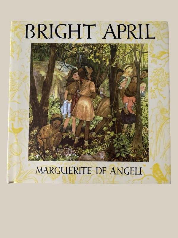 Bright April, Purple House Press, by Marguerite De Angeli, Hardcover, VG