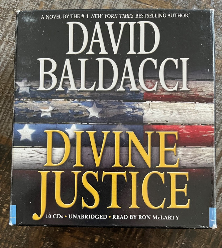 DAVID BALDACCI Audio CD Books-FREE SHIP*-TOTAL CONTROL-MEMORY MAN-LAST MILE