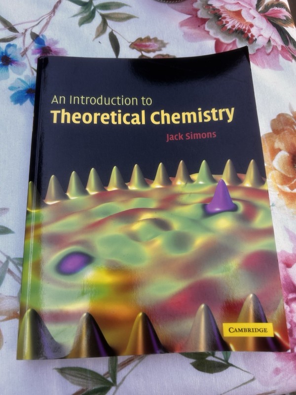 Introduction to Theoretical Chemistry by Jack Simons (2003, Trade Paperback)