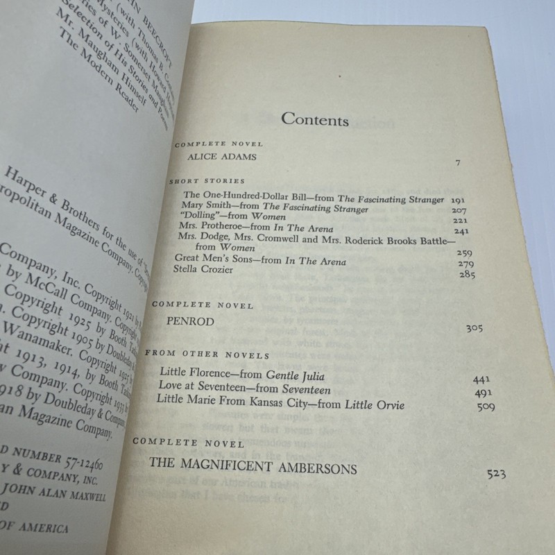John Beecroft The Gentleman from Indianapolis Treasury Booth Tarkington 1957 HC gallery