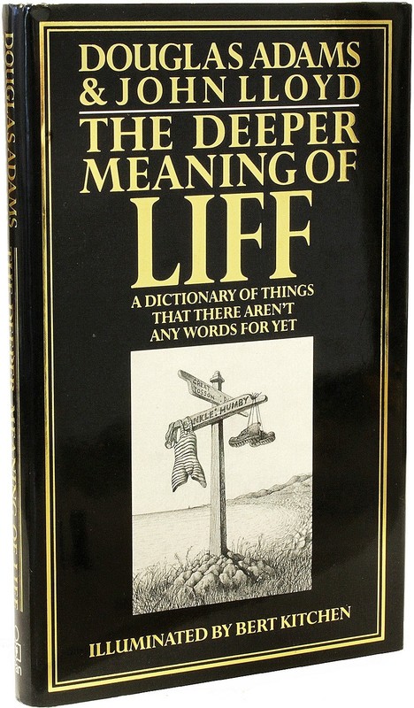 Douglas ADAMS & John Lloyd. The Deeper Meaning Of Life. 1ST ED - SIGNED BY BOTH gallery