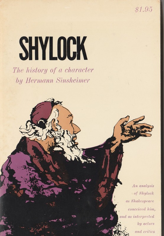 «Shylock», Hermann Sinsheimer; Citadel Press trade paperback, 1964: very good!