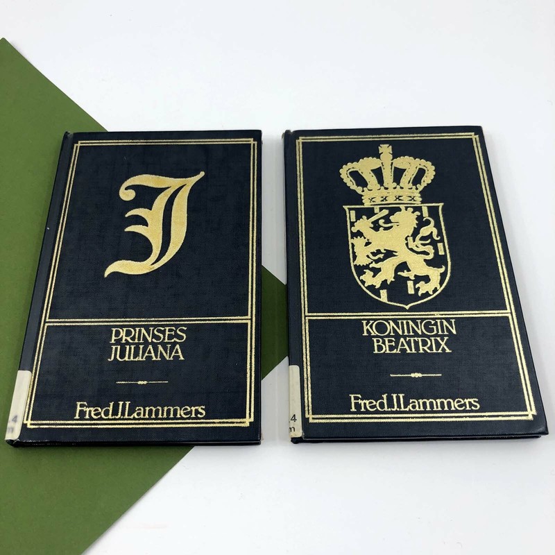 1980 Queen Beatrix Princess Juliana Book Fred Lammers Dutch Netherland HC Book