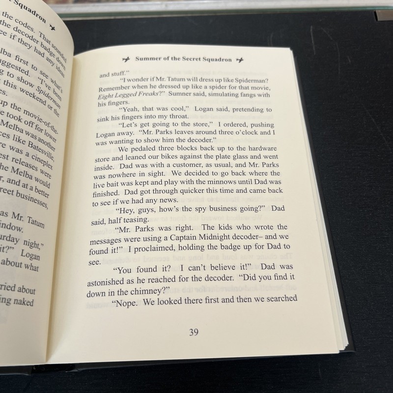 SUMMER OF THE SECRET SQUADRON By Michael Pledger Ball - Hardcover - Signed gallery