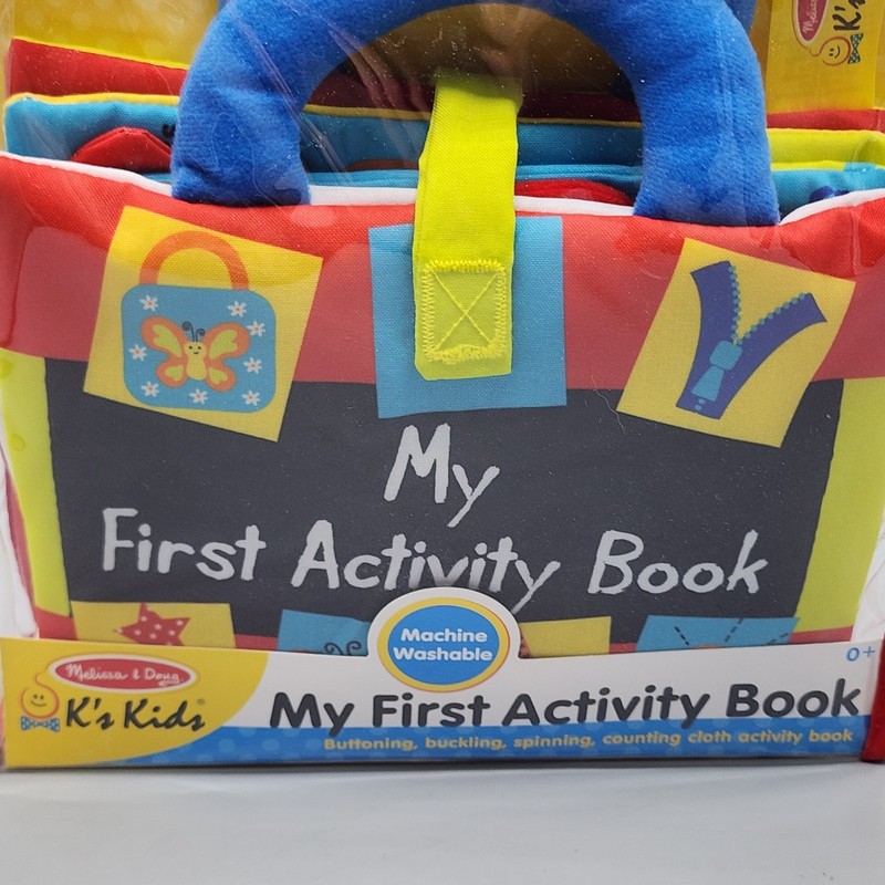 Melissa & Doug K’s Kids MY FIRST ACTIVITY BOOK For Early Learners Ages 0-2 - NEW gallery