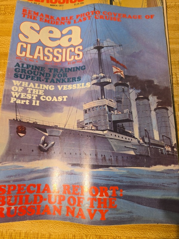 Sea Classics Magazine Lot Of 9 1972 1973 gallery