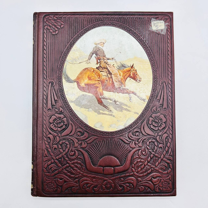 Lot of 7 Time Life Books "The Old West" Vintage 1970s Faux Leather Bound gallery