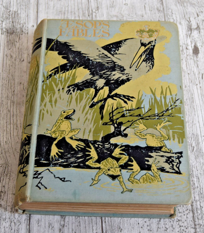 AESOP’S FABLES Hb book 1912 Charles Folkard Illustrated