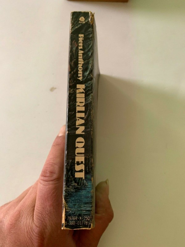 1978 Kirlian Quest by Piers Anthony Avon 1st Printing Paperback gallery