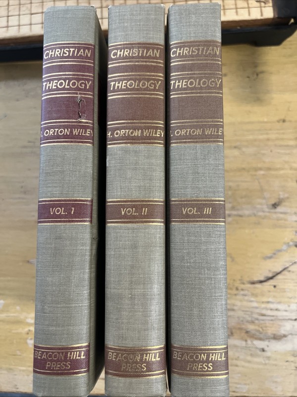 Christian Theology by H. Orton Wiley 3-Volume Set Pre-Owned Acceptable