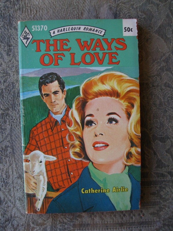Catherine Airlie – The Ways of Love (Harlequin Romance #1370) 1970 – paperback