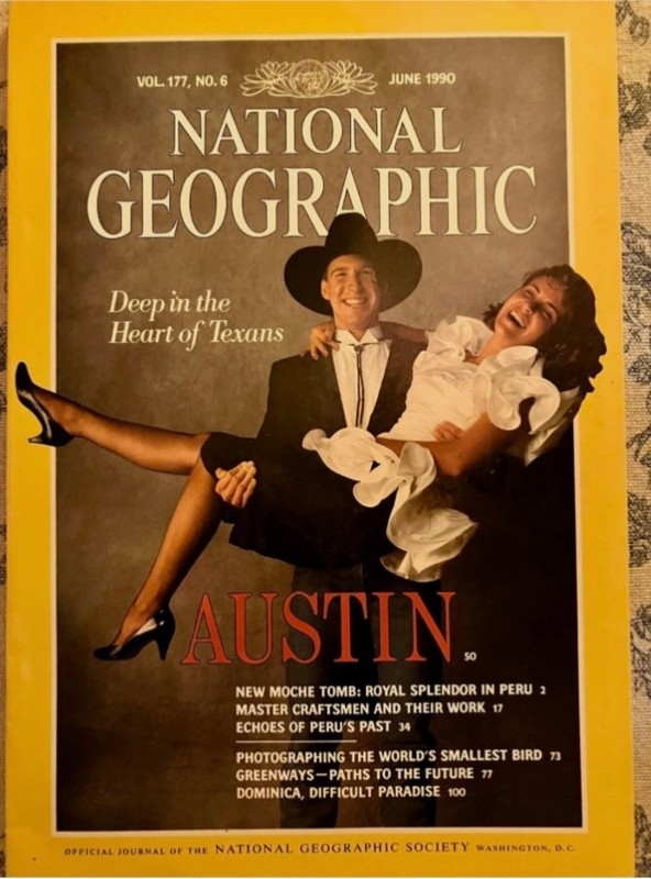 National Geographic Magazine, June 1990 — Austin, Texas