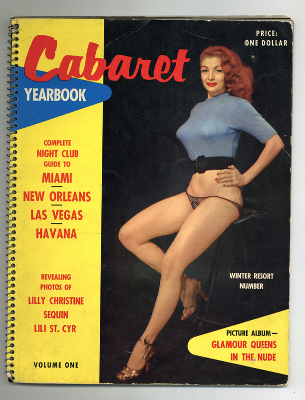 Cabaret Yearbook Vol. 1 VG+ 4.5 1954
