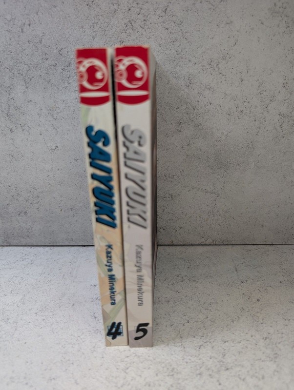 Saiyuki Manga Lot Vol 1 2 4 5 Kazuya Minekura TokyoPop English Missing Vol 3 gallery