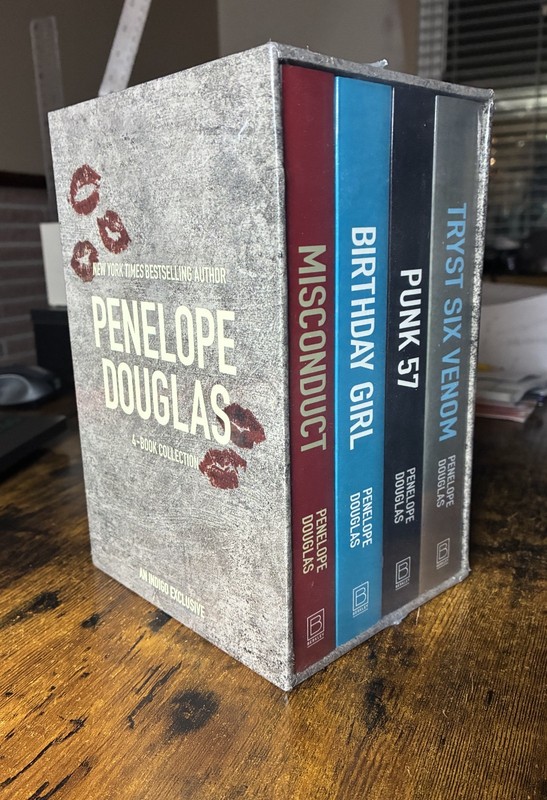 INDIGO: Misconduct, Birthday Girl, Punk 57 & Tryst Six Venom by Penelope Douglas