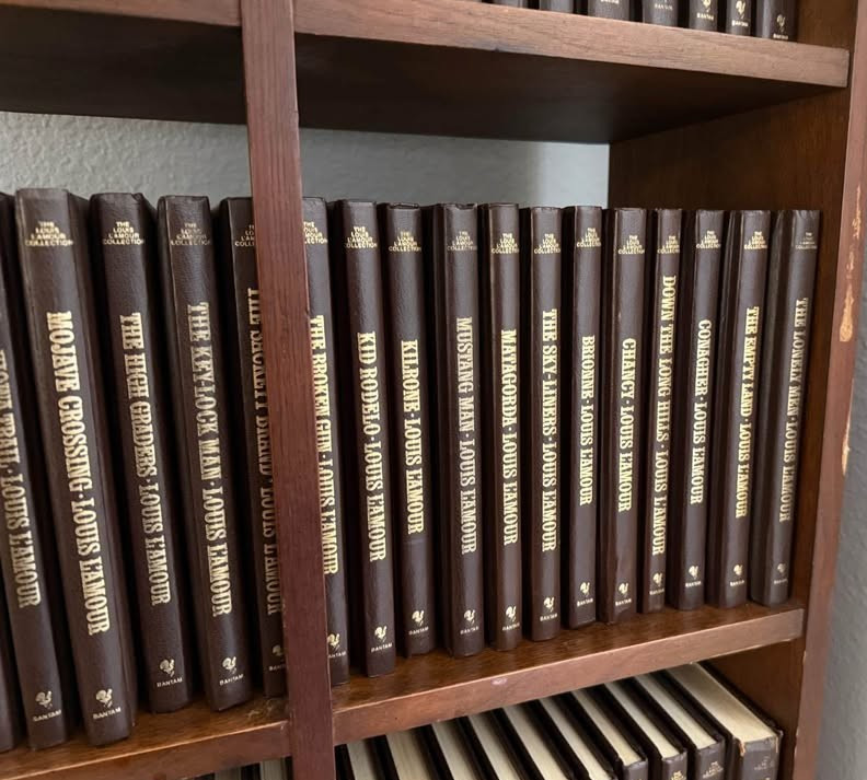 Louis L'amour LEATHERETTE Books - YOU PICK TITLES - Buy 4+, Save 15% gallery