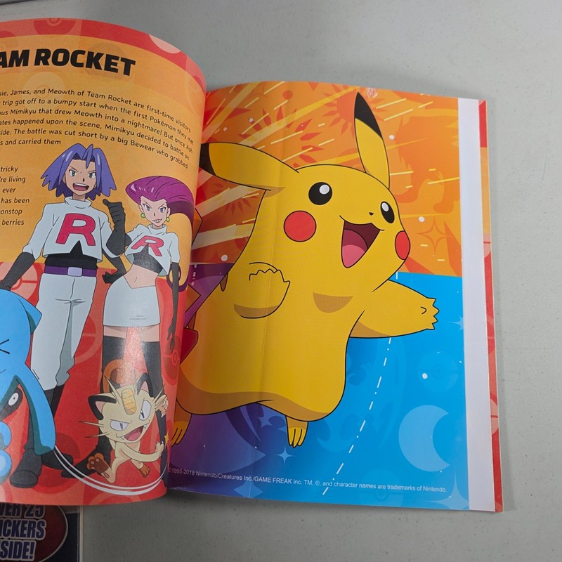 Pokemon Book Lot Deluxe Activity Johto Sinnoh + Alola Region Adventure Guide gallery