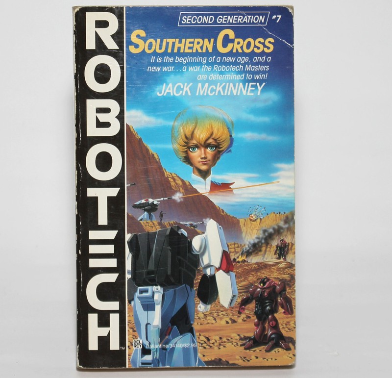 ROBOTECH SOUTHERN CROSS Second Generation #7 McKinney DEL REY 1987 1st print PB