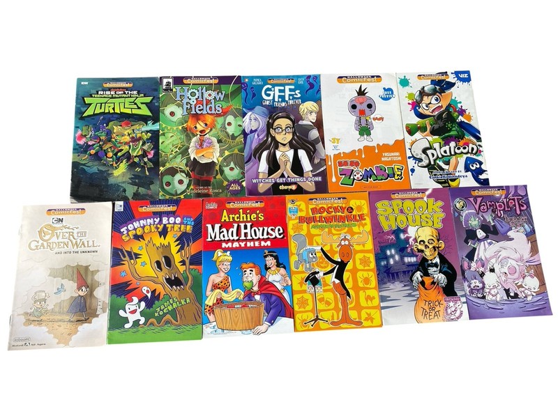Halloween Comicfest Specials Set x 11 Comics Various publishers and Titles