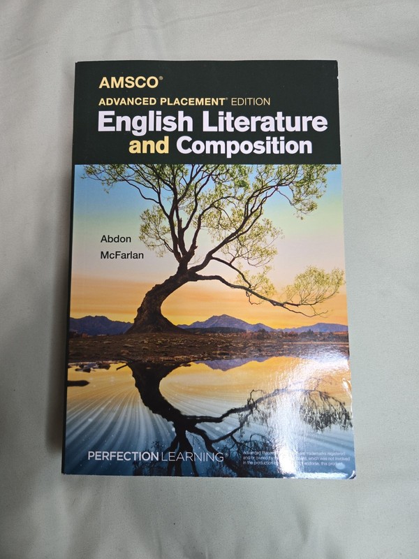 AMSCO Advanced Placement English Literature & Composition Book Abdon McFarlan