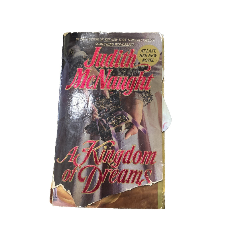 First Edition Kingdom of Dreams by Judith McNaught w Stepback