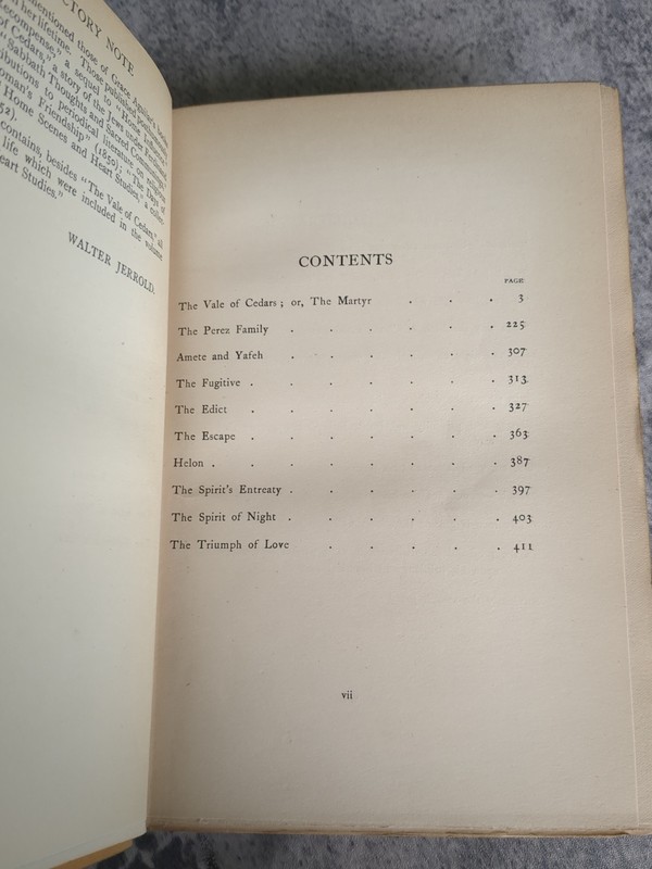 1902 ~ The Vale Of Cedars And Other Stories by Grace Aguilar T.H. Robinson ILLUS gallery