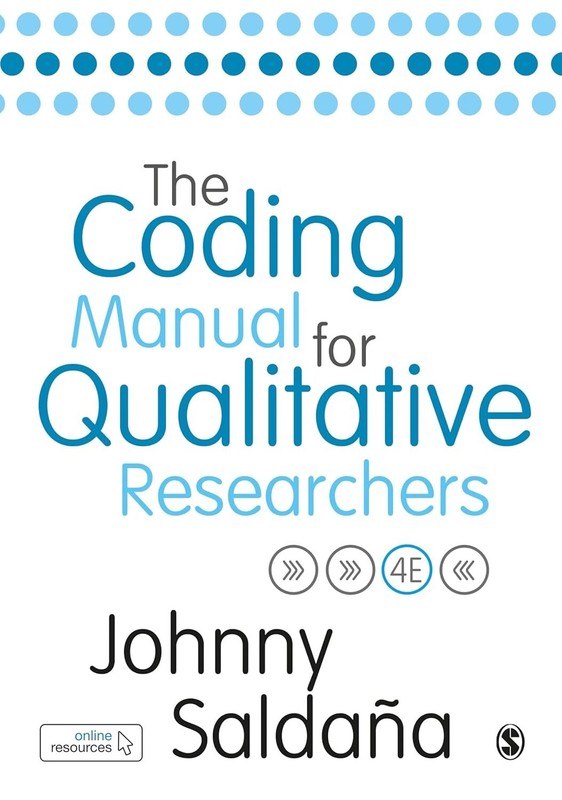 The Coding Manual For Qualitative Researchers By Johnny Saldana -PAPERBACK USA