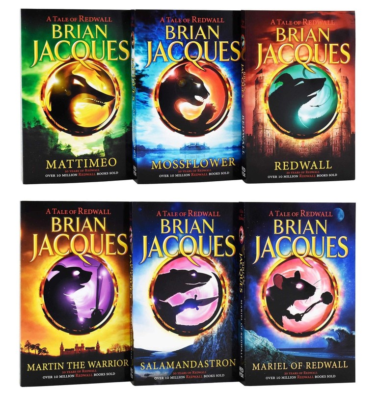 Redwall Series by Brian Jacques 6 Books Collection Set - Ages 8-12 - Paperback gallery