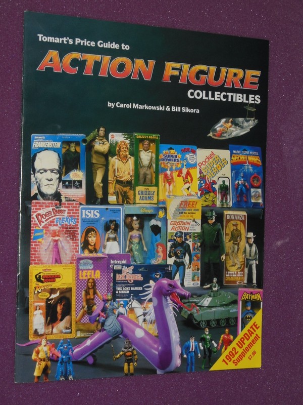 TOMART’S PRICE GUIDE TO ACTION FIGURE COLLECTIBLES – 1992 UPDATE Supplement!