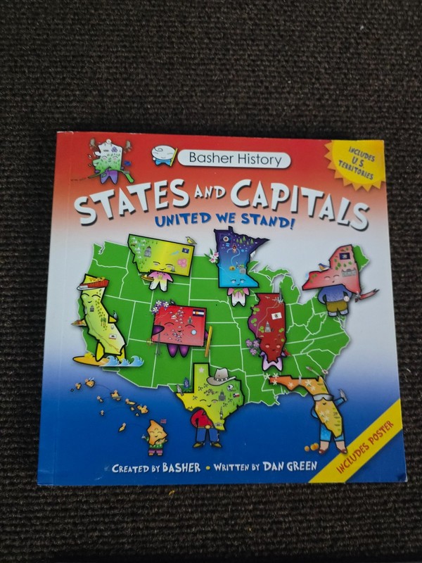 Basher History: States and Capitals : United We Stand by Dan Green, Edward…