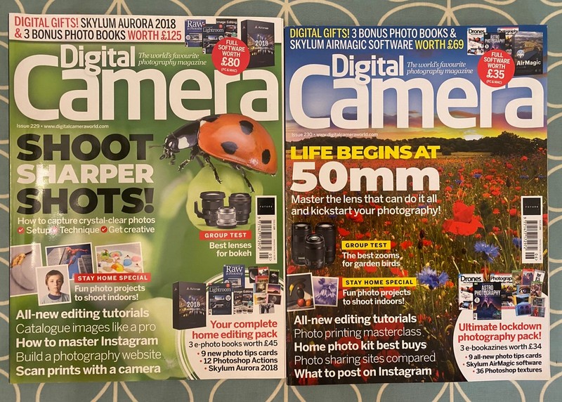 9x Digital Camera Magazines bundle job lot photo photography winter shooting gallery