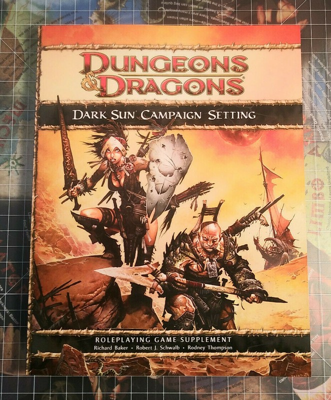 Dark Sun Campaign Setting – 4th Edition – Softcover – AD&D D&D