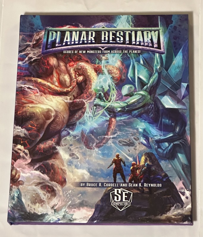 Monte Cook Games: Planar Bestiary for 5E, RPG, NM