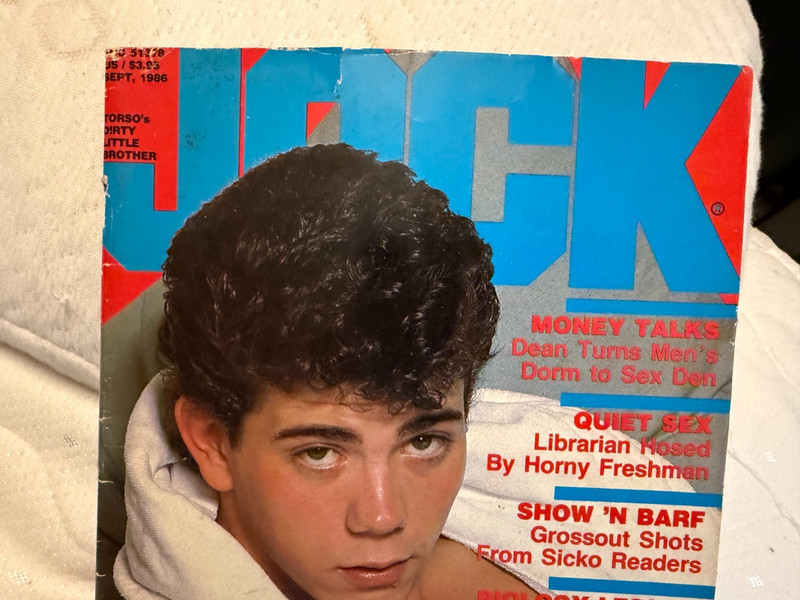 Jock Magazine 9/86 vintage gay interest male pinups