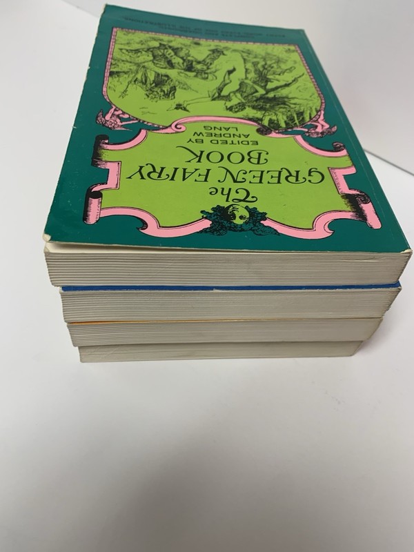 Favorite Andrew Lang Fairy Tale Books in Many Colors 4 Vol Box Set PPBK gallery