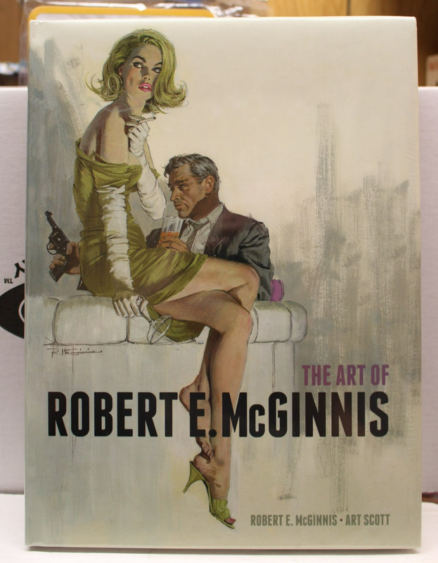 THE ART OF ROBERT E. MCGINNIS (2014) HC, Art Scott, Titan Books, Sealed, NEW