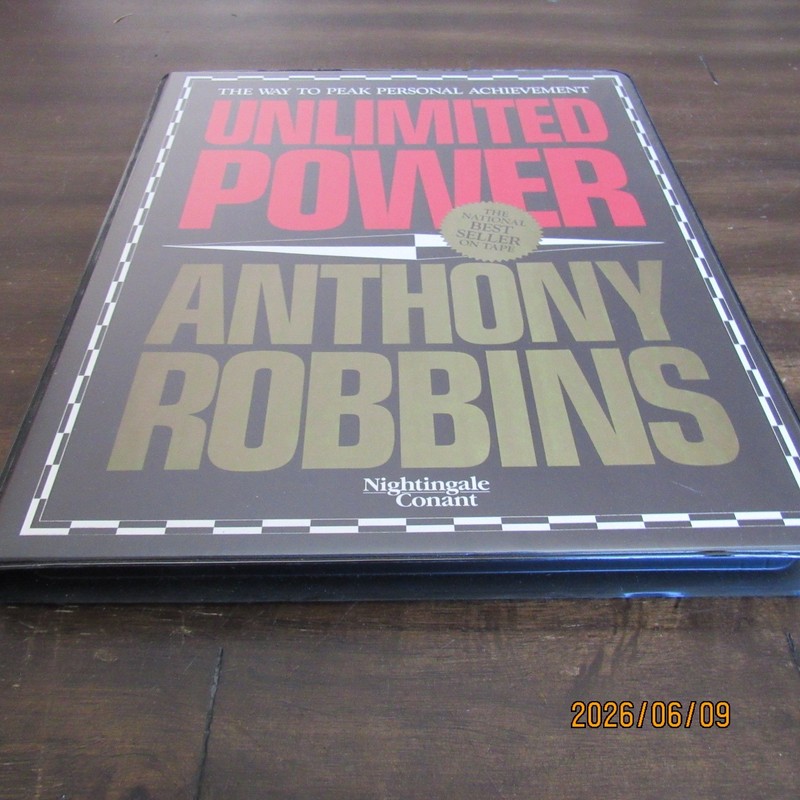 Anthony Robbins-Unlimited Power-Nightingale Conant-6 Cassette Tape Set-1986 gallery