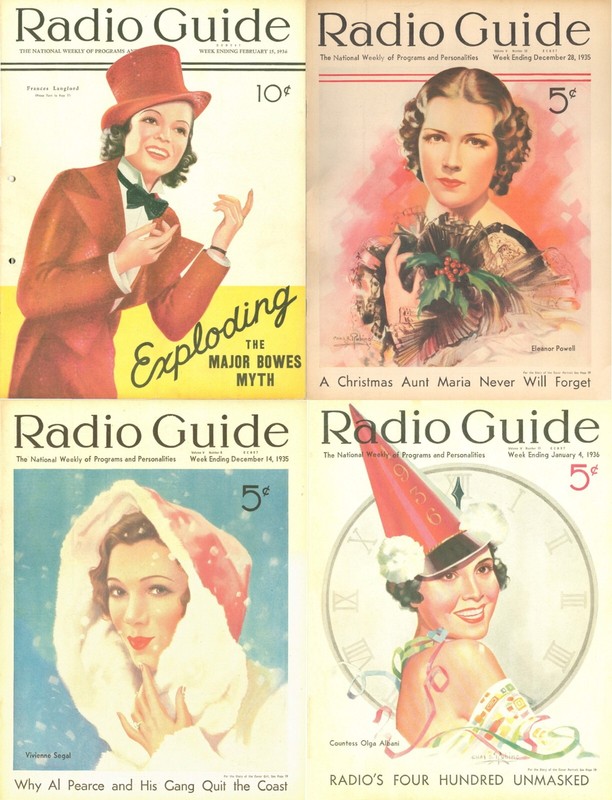 Radio Guide - Stars Shows Programs - 259 Old Magazines (1932-1938) on DVD gallery