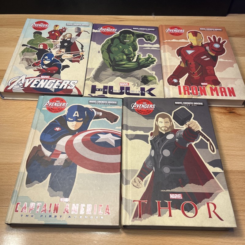 MARVEL Cinematic Universe Phase One HC Thor Avengers Hulk Iron Man Complete Set5