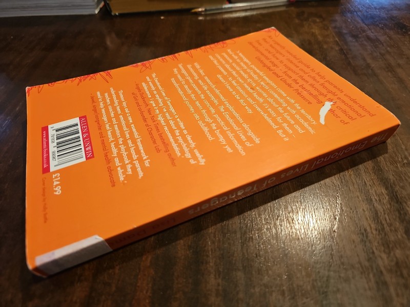 The Emotional Lives of Teenagers Lisa Damour Paperback Book gallery